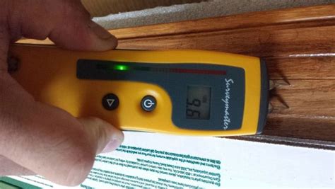 will moisture meter read through existing laminate plank|moisture test for hardwood flooring.